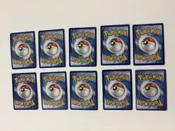 Pokemon Card Lot Vintage Charizard, Mewtwo, Mew, Gengar, Jolteon + More - Image 2
