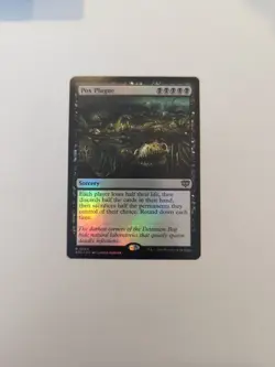 Pox Plague *FOIL* Secrets of Strixhaven NM MTG - Image 1