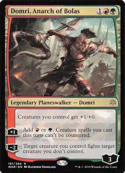 Domri, Anarch of Bolas R War of the Spark 191 NM - Image 1