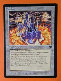 MTG Urborg - LEGENDS - NM - Vintage Magic The Gathering from Dawn* - Image 1