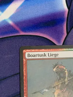 C1870 MAGIC GATHERING MTG DOUBLE MASTERS BOARTUSK LIEGE #186 NM RARE - Image 3