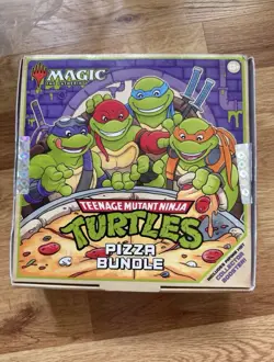 Magic: The Gathering Teenage Mutant Ninja Turtles Pizza Bundle New - Image 1