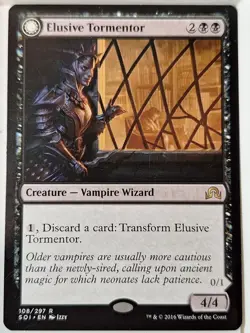Elusive Tormentor - Shadows over Innistrad - Magic the Gathering MTG Nice! - Image 1