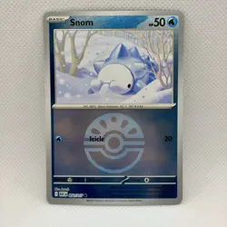 Snom (Friend Ball) 052/217 Common ME: Ascended Heroes Pokemon Reverse Holo NM - Image 1
