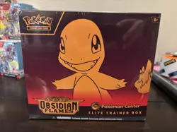 Pokemon Center Obsidian Flames PC Elite Trainer Box SEALED ETB - Image 1