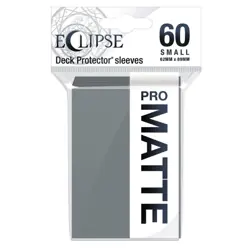 Ultra Pro Eclipse S 60 Sleeves Matte Game Card Protection Smoke - Image 1
