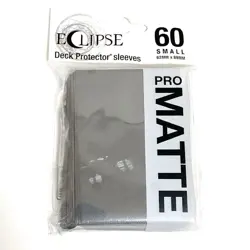 Ultra Pro Eclipse S 60 Sleeves Matte Game Card Protection Smoke - Image 4