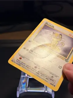 Pokemon TCG Meowth 1st Edition Jungle Set 56/64 WOTC 1999 DMG - Image 3