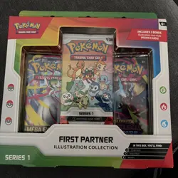 Pokemon TCG First Partner Illustration Collection Series 1 Brand New & Sealed - Image 1