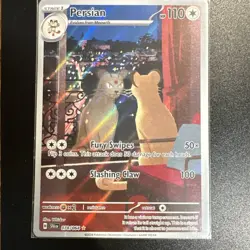 Persian 078/064 Illustration Rare Holo Sv: Shrouded Fable Pokemon TCG English - Image 1