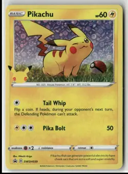2020 Pokemon - Sword & Shield - General Mills Promos Pikachu #SWSH039 - Image 1