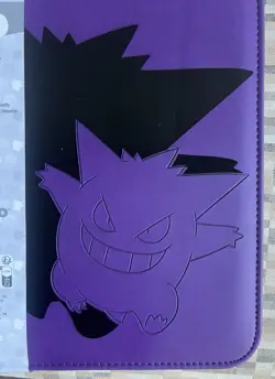Pokemon TCG Elite Gengar 9-Pocket Zippered Ultra PRO Binder Collection NEW - Image 3