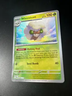 Whimsicott 008/131 (Master Ball): SV: Prismatic Evolutions Pokemon TCG Near Mint - Image 1