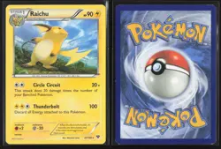 Raichu 43/146 Holo Rare XY Pokemon Lightly Played - Image 3