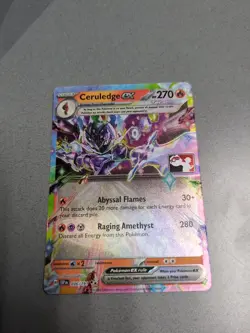 Ceruledge EX 036/191 Play Pokemon Promo Stamp Sv08: Surging Sparks - Image 1