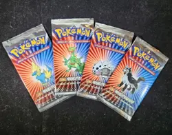 EX Ruby & Sapphire SPANISH - Art Set of 4 Sealed Booster Packs - Pokemon TCG - Image 1