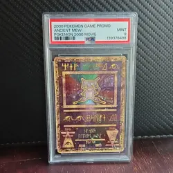 Pokemon Ancient Mew Promo Holo PSA 9 2000 Movie Wizards of the Coast - Image 1