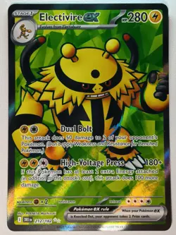 Electivire ex 212/182 Ultra Rare Destined Rivals Pokemon Near Mint - Image 1