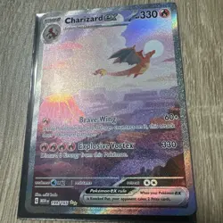 Charizard ex 199/165 SIR Sv Scarlet & Violet 151 Holo Pokemon - Look Pics Lp-Mp - Image 1