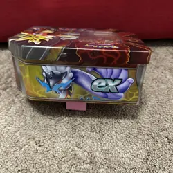 Pokemon TCG Gouging Fire EX Tin Paradox Destinies (Obsidian Temporal Twilight) - Image 3