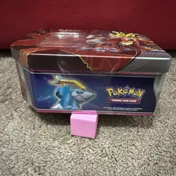 Pokemon TCG Gouging Fire EX Tin Paradox Destinies (Obsidian Temporal Twilight) - Image 4