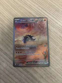 Great Tusk ex 246/198 SV01: Scarlet & Violet Base Set Holo Pokemon Mint SIR - Image 1