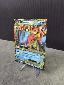 M Swampert EX XY87 XY Black Star Promo Pokemon TCG Full Art Ultra Rare English - Image 2