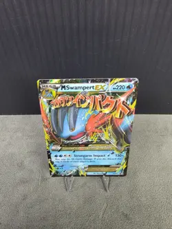 M Swampert EX XY87 XY Black Star Promo Pokemon TCG Full Art Ultra Rare English - Image 4