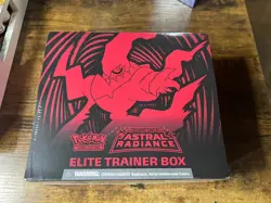 Pokemon TCG Sword Shield Astral Radiance Elite Trainer Box ETB New Sealed 820650850394 - Image 1