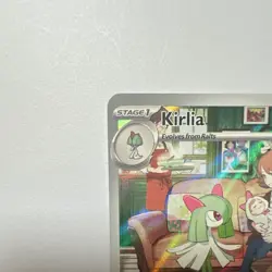 Pokemon TCG Kirlia Illustration Rare Full Art Holo 212/198 SV01 90 HP Psychic - Image 2