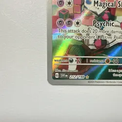 Pokemon TCG Kirlia Illustration Rare Full Art Holo 212/198 SV01 90 HP Psychic - Image 5