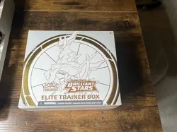 Factory Sealed 2022 Pokemon TCG Sword & Shield Brilliant Stars Elite Trainer ETB 820650850127 - Image 1