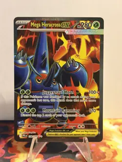 Pokemon TCG ME02: Phantasmal Flames #108/094 Mega Heracross ex - Image 1