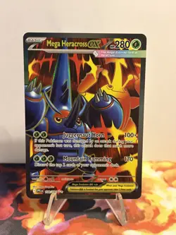 Pokemon TCG ME02: Phantasmal Flames #108/094 Mega Heracross ex - Image 2
