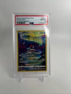 2023 PSA 10 Pokemon Keldeo Crown Zenith Galarian Gallery Full Art GG07/GG70 - Image 1