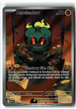 Marshadow ⭐ 146/132 Holo Illustration Rare Mega Evolution 2025 Pokemon NM - Image 1