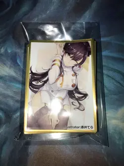 Azur Lane Card Sleeve Atago 60ct Good Condition Slight Flaws Japanese - Image 1
