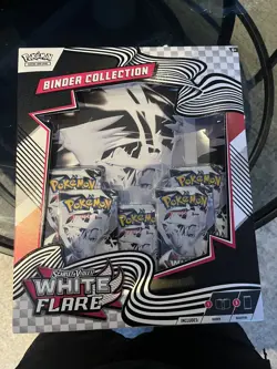 Pokemon White Flare Binder Collection Box Brand New And sealed - Image 1