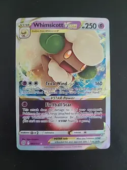 Whimsicott VSTAR 065/172 Ultra Rare Holo - Pokemon SWSH Brilliant Stars - NM/M - Image 1