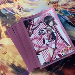 Symphogear Trading Card Tsukuyomi Uto Standard Size Sleeve Set Condition - Image 1