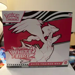 *NEW* Pokemon White Flare ETB Elite Trainer Box TCG Sealed - Image 1
