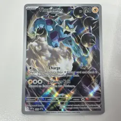 Pokemon Thundurus 209 Scarlet & Violet Promo Full Art Holo Basic 2025 - Image 1