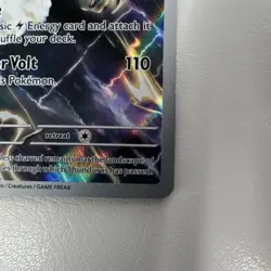 Pokemon Thundurus 209 Scarlet & Violet Promo Full Art Holo Basic 2025 - Image 3