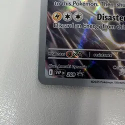 Pokemon Thundurus 209 Scarlet & Violet Promo Full Art Holo Basic 2025 - Image 4