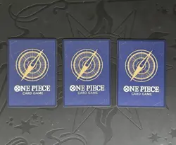 LOT of 3 Nico Robin EB03-055 One Piece CG Extra Booster Heroines Edition SR MINT - Image 2