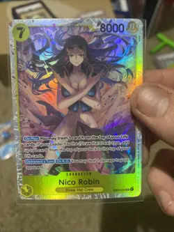 Nico Robin EB03-055 SR Extra Booster Heroines Edition One Piece Card Game - Image 1