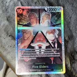 One Piece CCG Bandai Five Elders (Imu) OP13-082 SR Alt Art Holo 12000 - Image 1