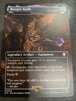 Morgul-Knife - Shadowspear Commander: the Lord of the Rings: mtg - Image 1