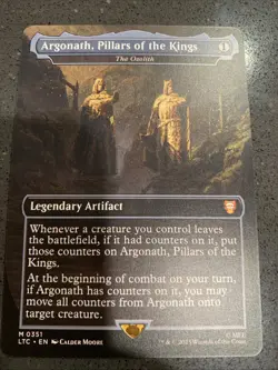 Argonath, Pillars of the Kings - The Ozolith the Lord of the Rings mtg - Image 1
