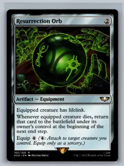Magic MTG Universes Beyond: Warhammer 40,000 Resurrection Orb #165/168 TCG 40k - Image 1